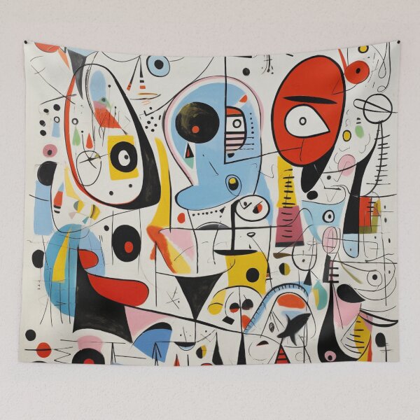 Item preview, Dreamscapes of Miró: Echoes of the Abstract designed and sold by nshaltiel.