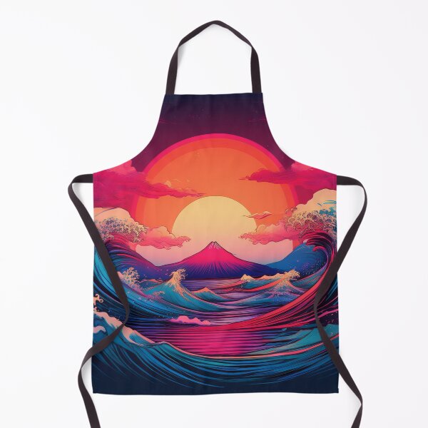Artikelvorschau, Japanischer Wave-Synthwave-Stil entworfen und verkauft von Boxing Kangaroo Retail Company.
