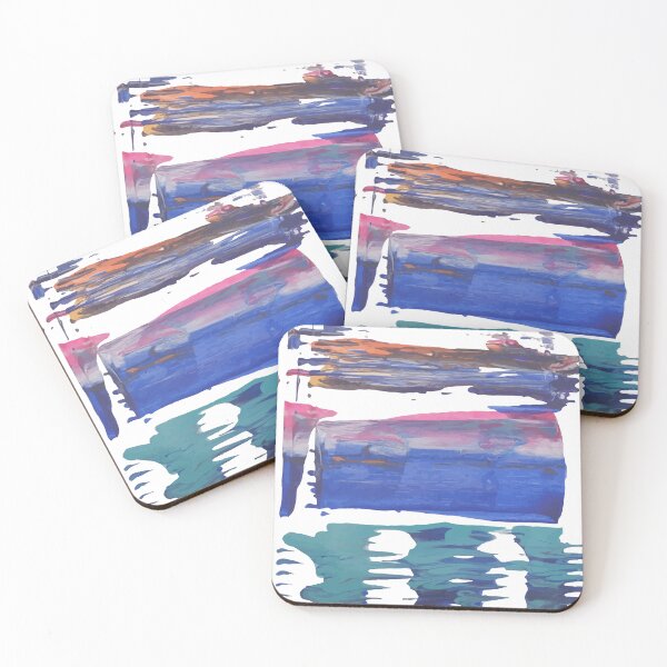 Item preview, Chromatic Strata – Color Bands in Motion designed and sold by hello_mojiji.
