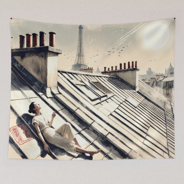Item preview, Sunbathing in Paris designed and sold by M-Y-A-R-T-.