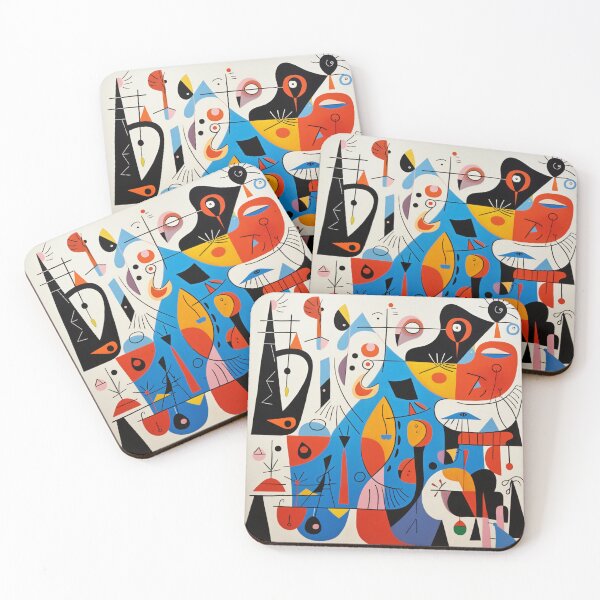 Item preview, Dreamscapes of Miró: Rhythms of Color designed and sold by nshaltiel.