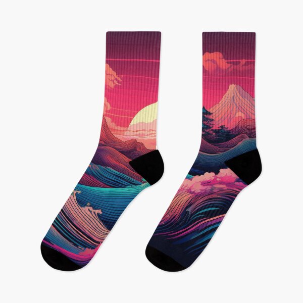 Item preview, Japanese wave synthwave style designed and sold by Boxing Kangaroo Retail Company.