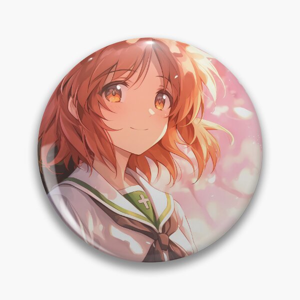 Item preview, Nishizumi Miho Girls und Panzer Anime Cherry Blossom Serenity designed and sold by TorbenKuhano.