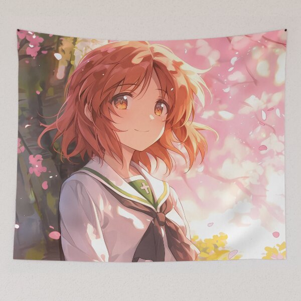 Item preview, Nishizumi Miho Girls und Panzer Anime Cherry Blossom Serenity designed and sold by TorbenKuhano.