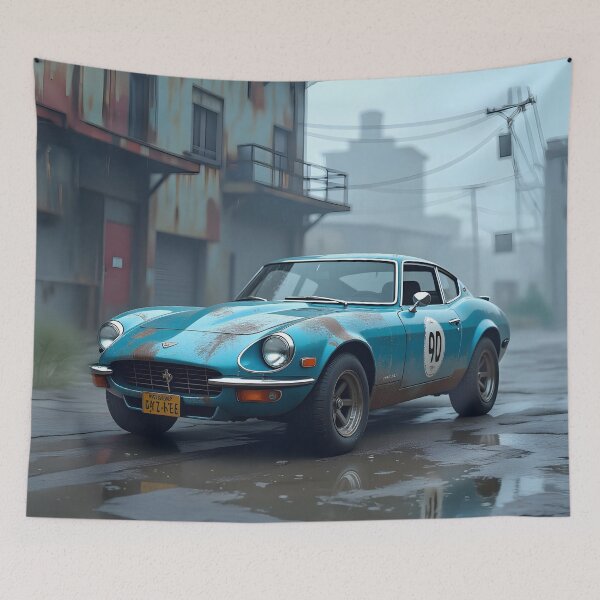 Item preview, Ah, the allure of a forgotten, rusty car designed and sold by Marcu Ioachim.