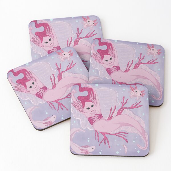 Item preview, Axolotl mermaid - Mermay 2025 designed and sold by SorceressApprentice.