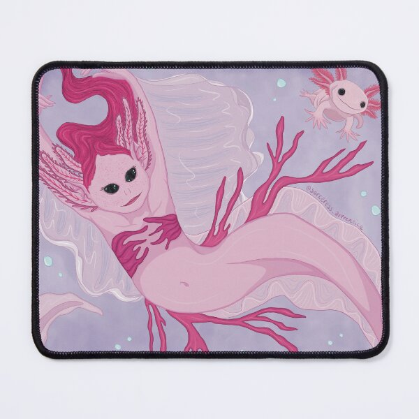 Item preview, Axolotl mermaid - Mermay 2025 designed and sold by SorceressApprentice.