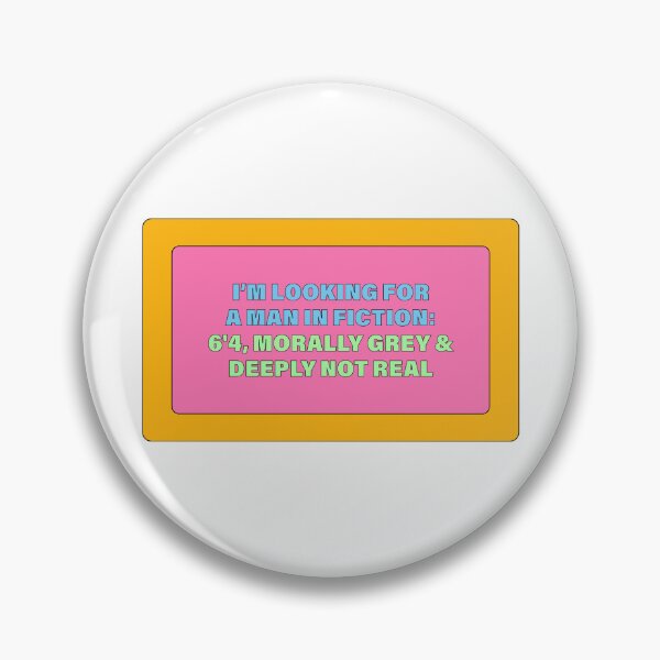 Item preview, I'm looking for a man in fiction: 6'4, morally questionable & not real designed and sold by idgafstudio.ch.