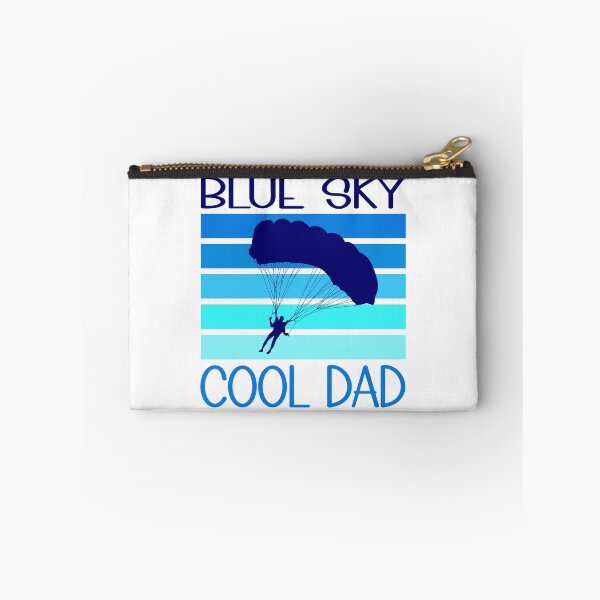 Item preview, Sky Diving for Dad Vibrant Blue designed and sold by desMoi.