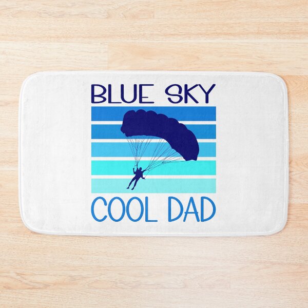 Item preview, Sky Diving for Dad Vibrant Blue designed and sold by desMoi.