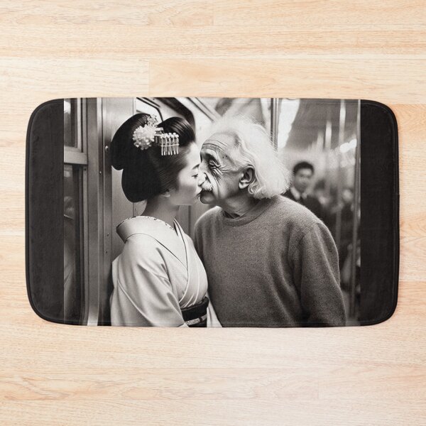 Item preview, "Einstein Gets Tokyo-Kissed: A Subway of Love & Relativity" designed and sold by Print Fiction.