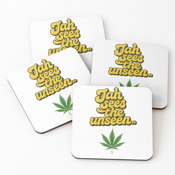 Item preview, Jah Sees the Unseen – Rasta Wisdom Ganja Tee designed and sold by Jah Soul Apparel.