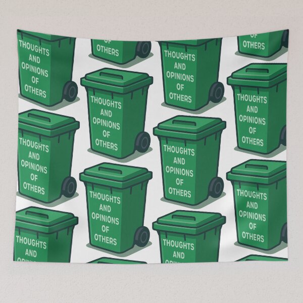 Item preview, Green Bin for Opinions and Judgments designed and sold by portokalis.