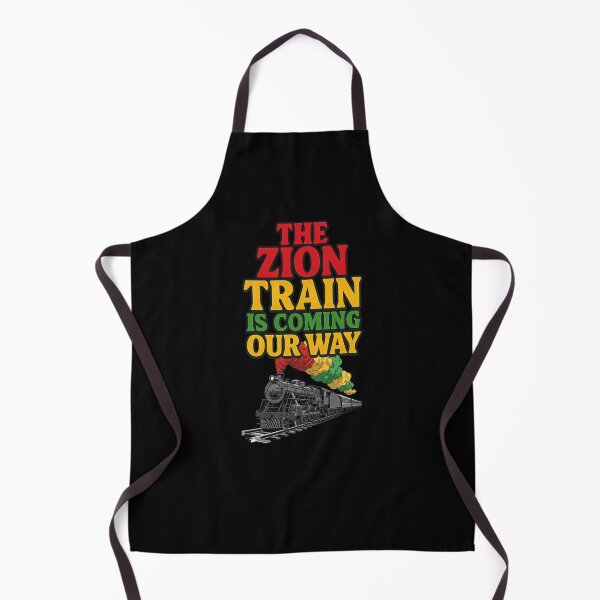 Item preview, The Zion Train Is Coming Our Way – Reggae Roots Vibes Tee designed and sold by Jah Soul Apparel.
