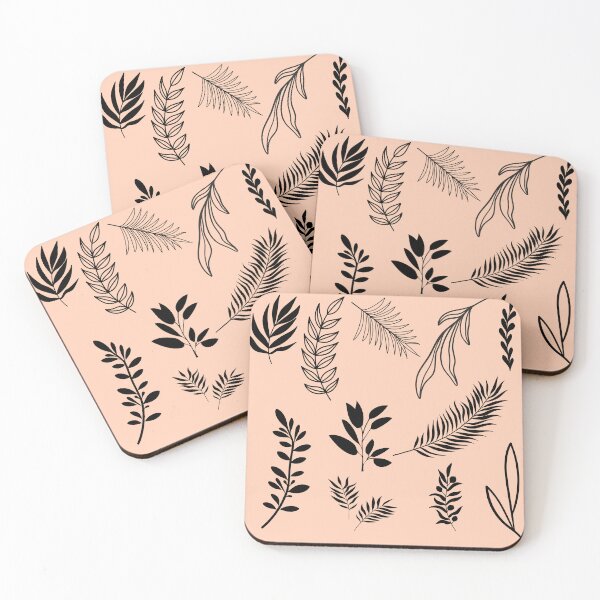 Item preview, Botanical Shadows – Minimalist Leaf Silhouettes  designed and sold by lightandbright.