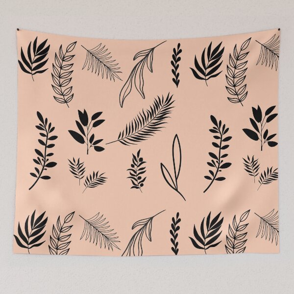 Item preview, Botanical Shadows – Minimalist Leaf Silhouettes  designed and sold by lightandbright.