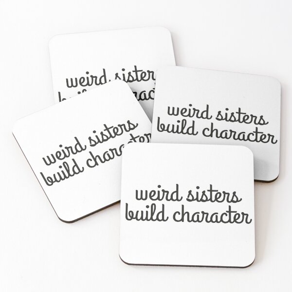 Item preview, Weird Sisters Build Character, Cute Birthday designed and sold by faridman.