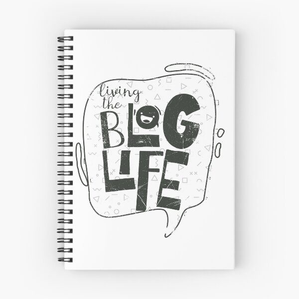 Aperçu de l'œuvre Vivre la vie de blog créée et vendue par BlueRockDesigns.