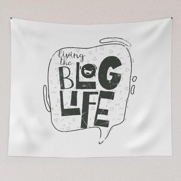 Item preview, Living The Blog Life designed and sold by BlueRockDesigns.