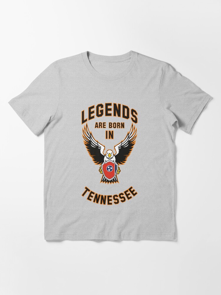 Alternate view of Legends are born in Tennessee Essential T-Shirt