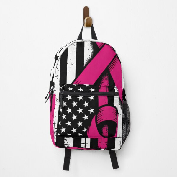Item preview, Breast Cancer Awareness American Flag designed and sold by DeadlockCrew.