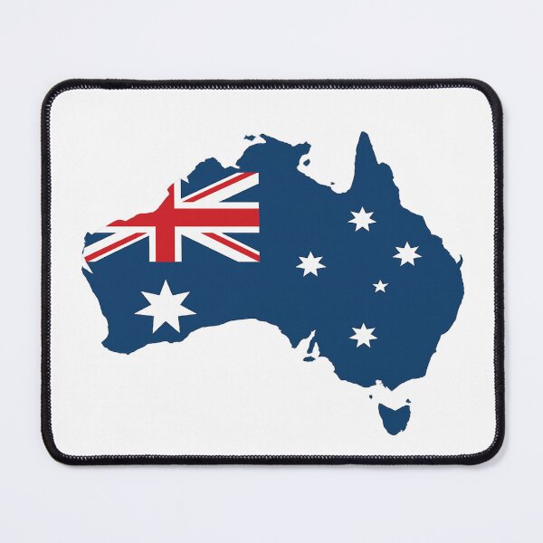Item preview, Aussie Pride: Australia Flag Map Tribute designed and sold by Globalcitytees.