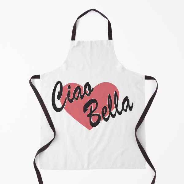 Item preview, Ciao Bella - Vintage Italian Illustration with Heart and Retro Lettering designed and sold by HermioneArt.