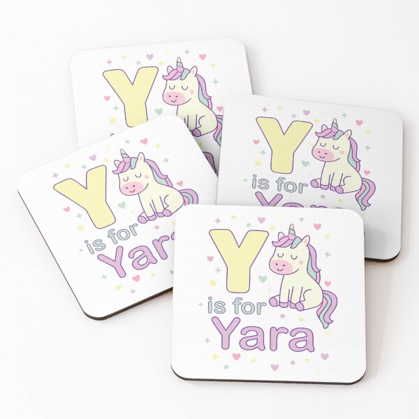 Item preview, Y is for Yara - Personalized Unicorn Alphabet Nursery Print designed and sold by FilizDesigner.