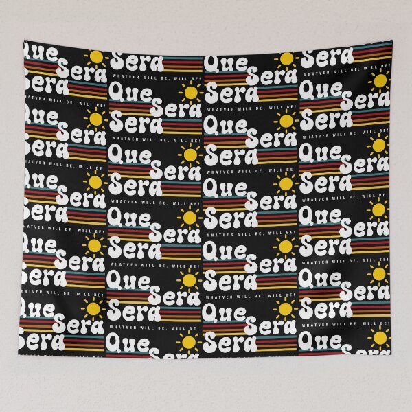 Item preview, Que Sera Sera - Retro Style designed and sold by BumbleChynxBee.