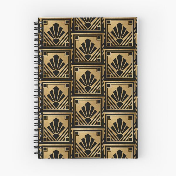 Item preview, Modern Luxury Black And Gold Art Deco Design  designed and sold by svarupa.