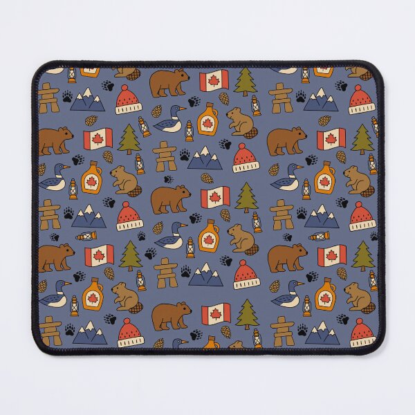 Item preview, Canada Famous Icons Retro Style Hand Drawn Design designed and sold by Studio Pico.