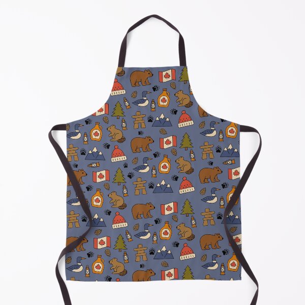 Item preview, Canada Famous Icons Retro Style Hand Drawn Design designed and sold by Studio Pico.