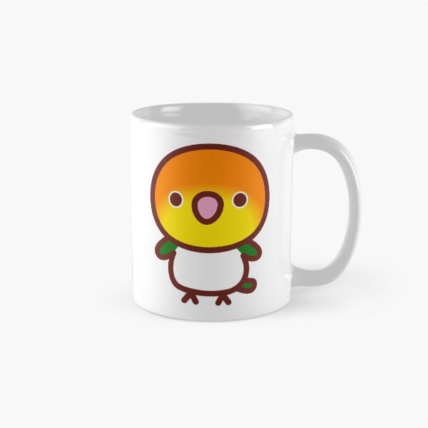 Item preview, White-bellied caique designed and sold by INKOYADO.