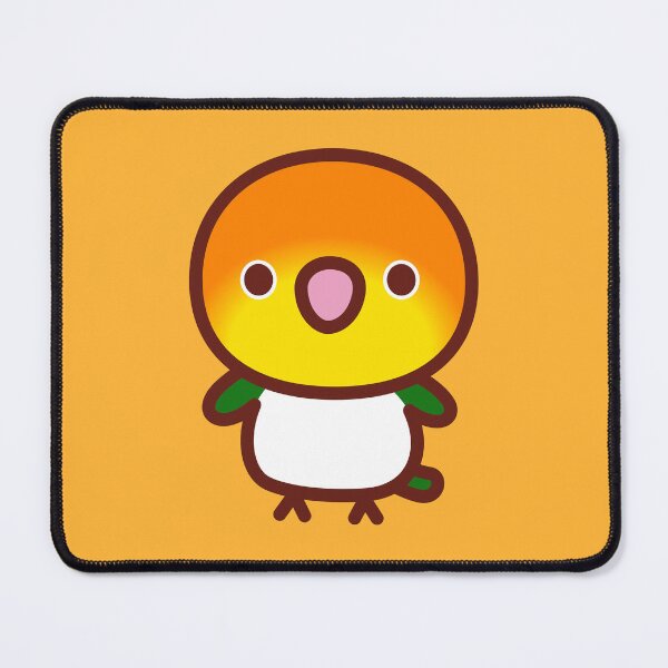 Item preview, White-bellied caique designed and sold by INKOYADO.