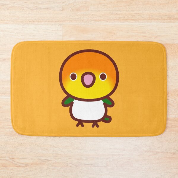 Item preview, White-bellied caique designed and sold by INKOYADO.