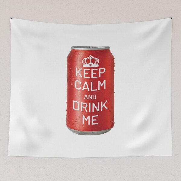Item preview, Keep Calm and Drink Me - do not drink alone designed and sold by peter2art.