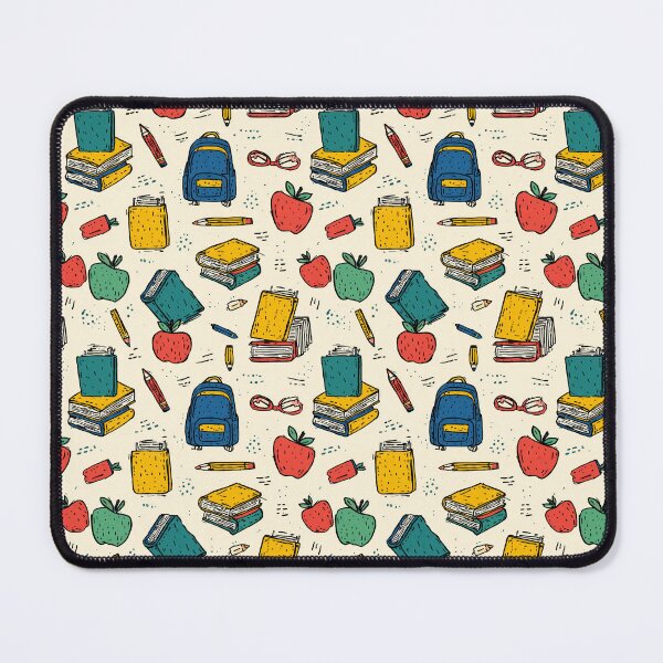 Item preview, Fun School Supplies and Doodles Pattern designed and sold by MidArtForge.