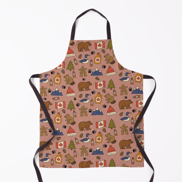 Item preview, Canada Famous Icons Retro Style Hand Drawn Design designed and sold by Studio Pico.