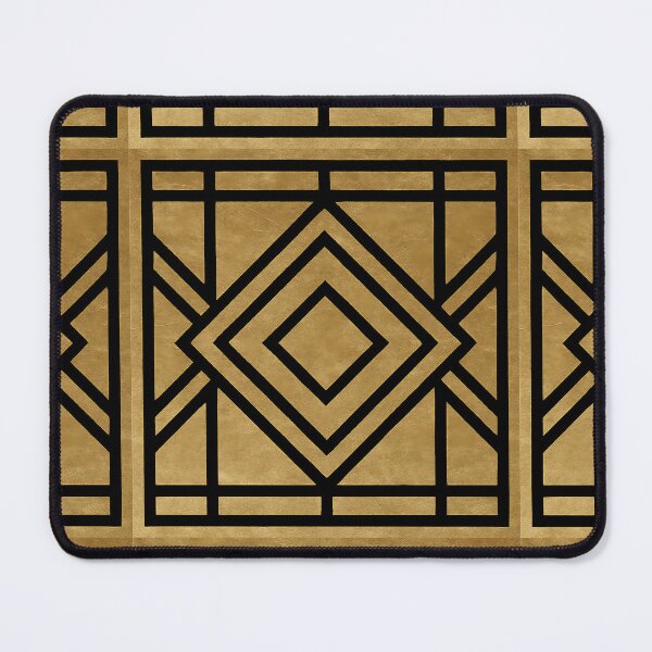 Item preview, Modern Luxury Black And Gold Art Deco Design  designed and sold by svarupa.