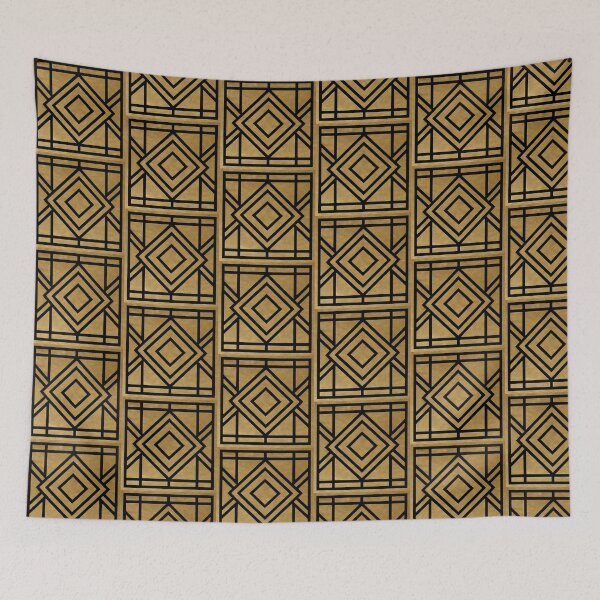 Item preview, Modern Luxury Black And Gold Art Deco Design  designed and sold by svarupa.