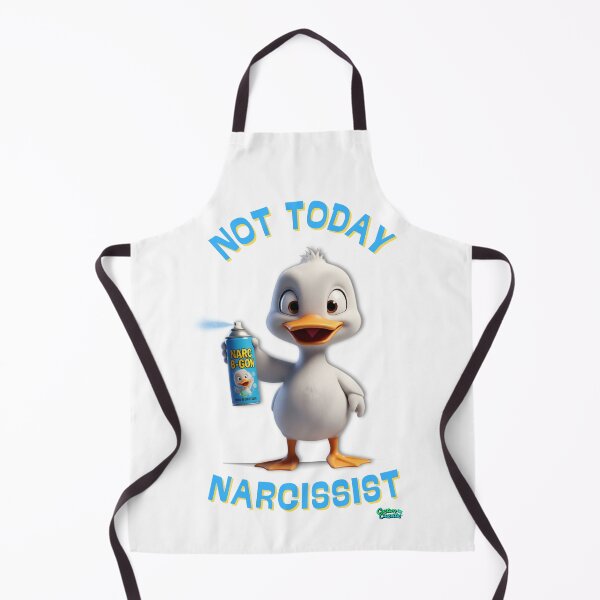 Item preview, Not Today Narcissist™ Duck | Bold Mental Health Statement Tee designed and sold by WHITE FLAME PRINTS.