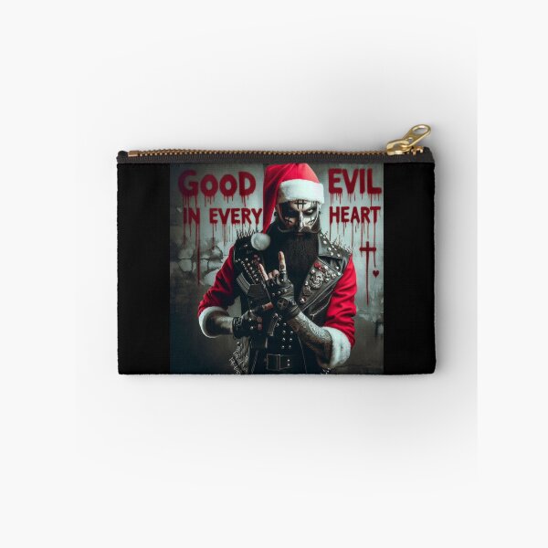 Item preview, Punk Santa Corpsepaint Spiked Gesture designed and sold by Voodoo Store Paranormal Collections.