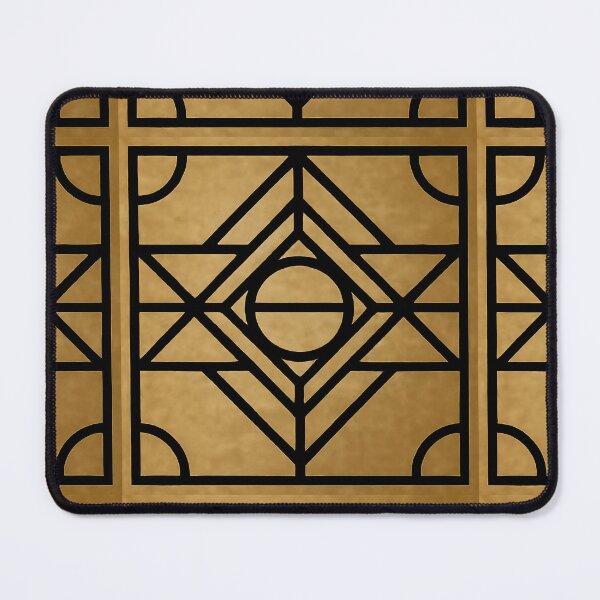 Item preview, Modern Luxury Black And Gold Art Deco Design  designed and sold by svarupa.