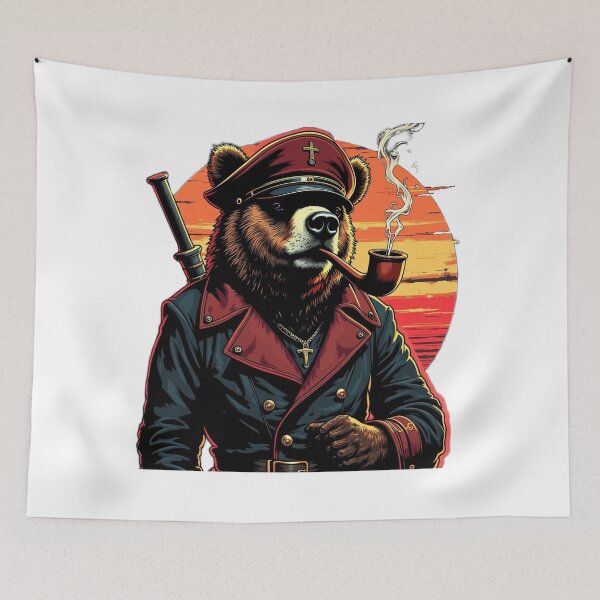 Item preview, Captain Bear designed and sold by Freewebnuaiart.