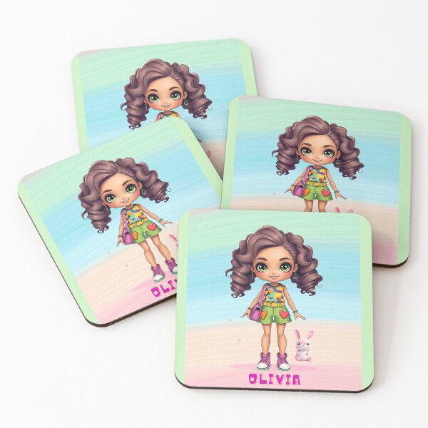 Item preview, Olivia Doll Name Design – Cute Gift for Girls, School Supplies and Birthday Surprises designed and sold by daila70.