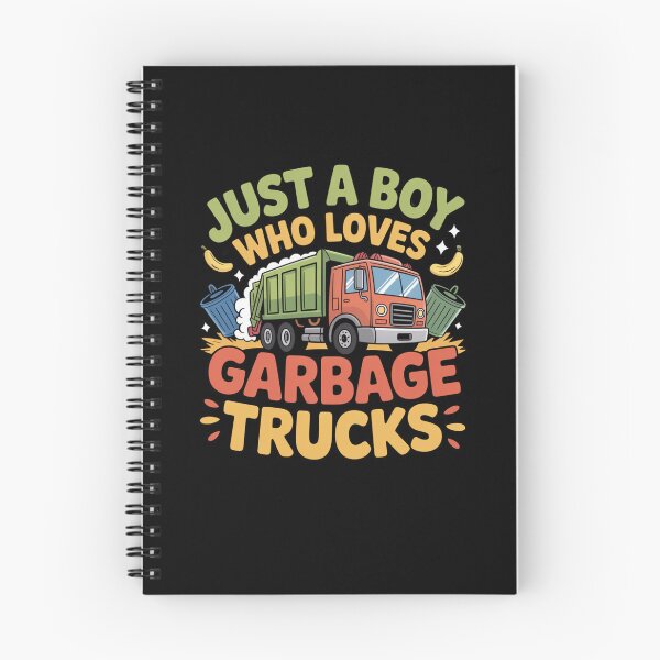 Item preview, Just A Boy Who Loves Garbage Trucks designed and sold by Mateusz Majcherek.