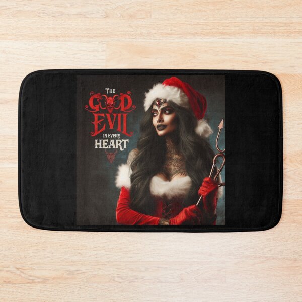 Item preview, Mystic Demon Santa Trident Heart designed and sold by Voodoo Store Paranormal Collections.
