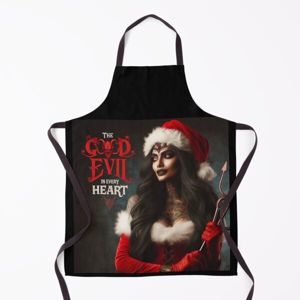 Item preview, Mystic Demon Santa Trident Heart designed and sold by Voodoo Store Paranormal Collections.