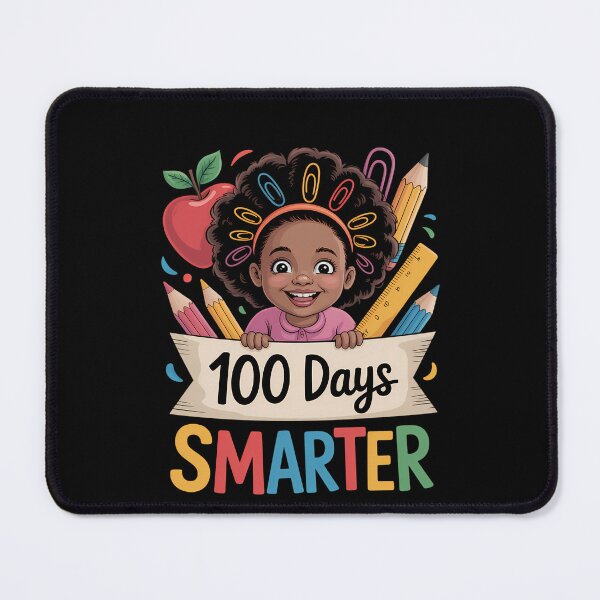 Item preview, Messy Bun 100th Day Of School Cute Afro designed and sold by DeadlockCrew.