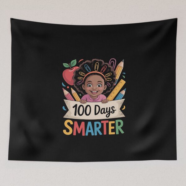 Item preview, Messy Bun 100th Day Of School Cute Afro designed and sold by DeadlockCrew.